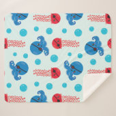 Pirate Octopus, Pirate Jellyfish, Zee Animals Sherpa Deken (Voorkant (horizontaal))