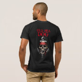 Pirate OLD ZEE DOG T-shirt (Achterkant volledig)
