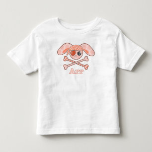Pirate Orange Bunny Arr Kinder Shirts