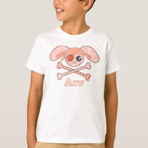 Pirate Oranje Bunny Arr T-shirt