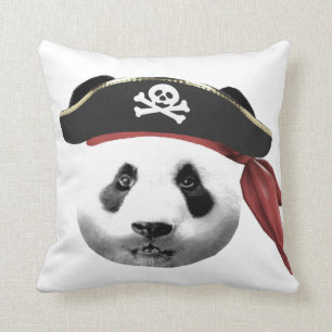 Pirate Panda Cushion Kussen