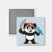 Pirate Panda Magneet (Voorkant / Achterkant)
