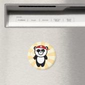 Pirate Panda Magnet (In Situ (Lave-vaisselle))