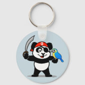 Pirate Panda Sleutelhanger (Voorkant)