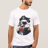Pirate Panda T-shirt (Voorkant)