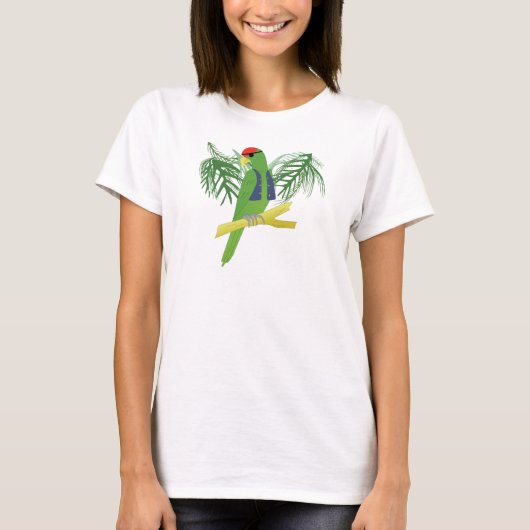 Pirate Parrot met oog pleister T-shirt (Voorkant)