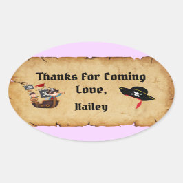 Pirate Party Dank u Sticker