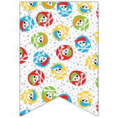 Pirate Party Enfants Drapeaux de Bunting (Troisième drapeau)