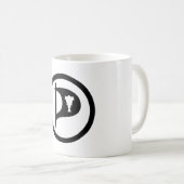 Pirate Party of IJsland Koffiemok (Voorkant rechts)