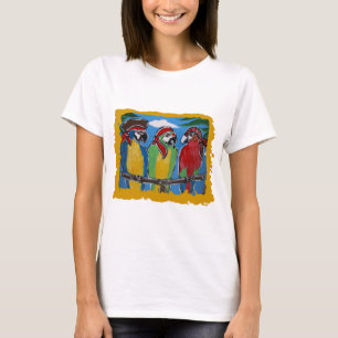 Pirate Party Papegaaien T-shirt