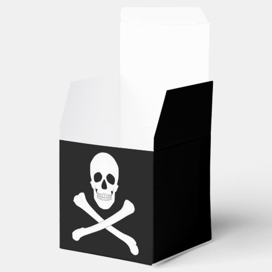 Pirate Party (Skull en Crossbones) (Jolly Roger) Bedankdoosjes (Geopend)
