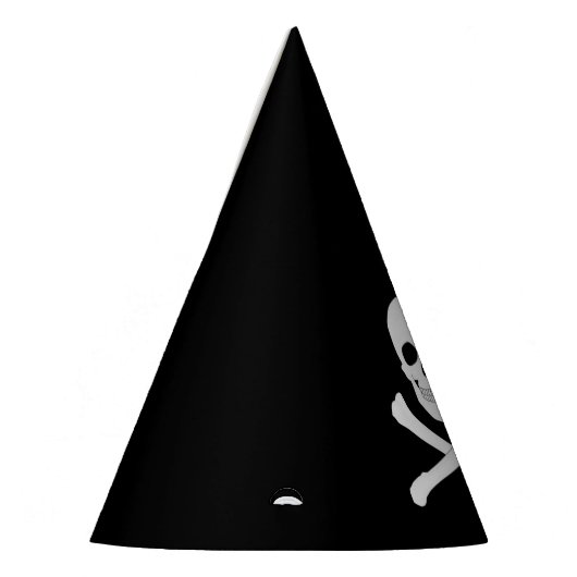Pirate Party (Skull en Crossbones) (Jolly Roger) Feesthoedjes (Links)