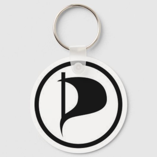 Pirate Party Sleutelhanger (Voorkant)