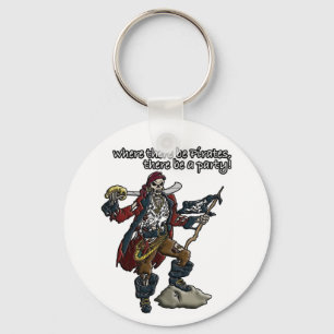 Pirate Party Sleutelhanger