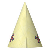 Pirate Party Treasure Map Feesthoedjes (Achterkant)