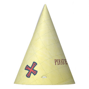 Pirate Party Treasure Map Feesthoedjes