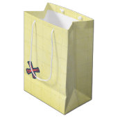 Pirate Party Treasure Map met X Medium Cadeauzakje (Voorkant Gekanteld)