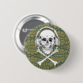 Pirate Pattern Ronde Button 5,7 Cm (Voorkant /achterkant)