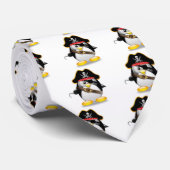 Pirate Penguin Stropdas (Opgerold)