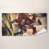 Pirate Père Noël (Serviette de bain)