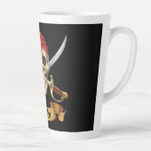 Pirate personaliseren latte mok (Rechts)