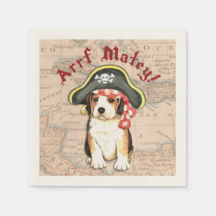 Pirate Pet Beagle Servet