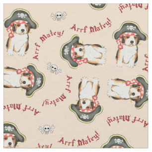 Pirate Pet Beagle Stof