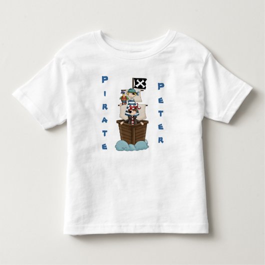 Pirate Peter Kinder Shirts (Voorkant)