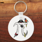 Pirate Pi Day Gear Sleutelhanger (Voorkant)