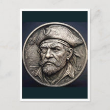 Pirate. Postcard