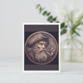 Pirate. Postcard Briefkaart (Staand voorkant)