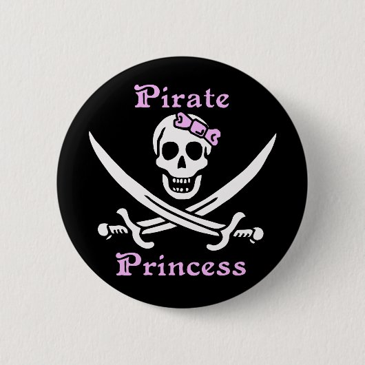 Pirate Princess Button (Voorkant)