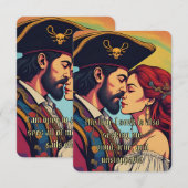 Pirate Psychédélique Trouver la carte d'affirmatio (Devant / Derrière)