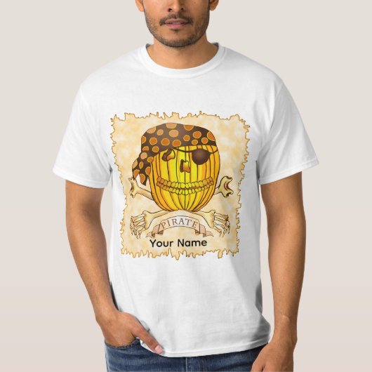 Pirate Pumpkin t-shirt (Devant)