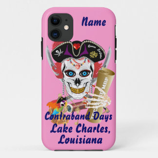 Pirate Queen iPhone 5/5S Uitzicht over design iPhone 11 Hoesje