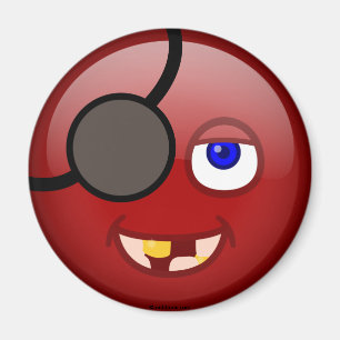 Pirate red magneet