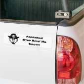 Pirate Road Rage Bumpersticker (Op Truck)