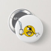 Pirate Ronde Button 5,7 Cm (Voorkant /achterkant)