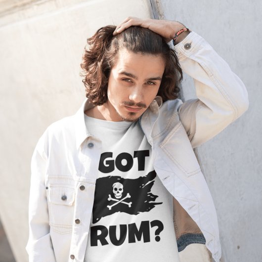 PIRATE RUM DAD MANNEN T-SHIRTS
