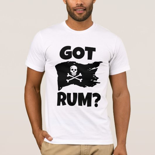 PIRATE RUM PAPA MENS T-SHIRTS (Devant)