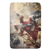 Pirate Santa Badmat (Voorkant Verticaal)