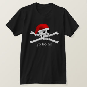Pirate Santa Ho Ho Mannen Shirt