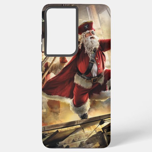 Pirate Santa Samsung Galaxy Hoesje (Achterkant)