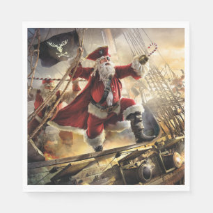 Pirate Santa Servet