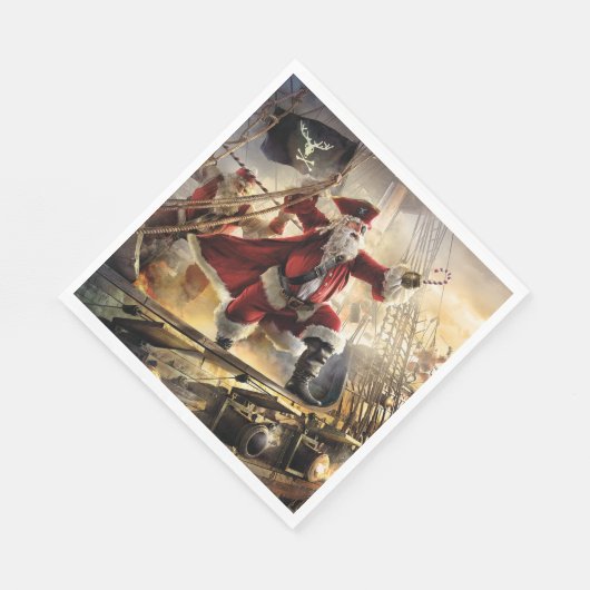 Pirate Santa Servet (Hoek)