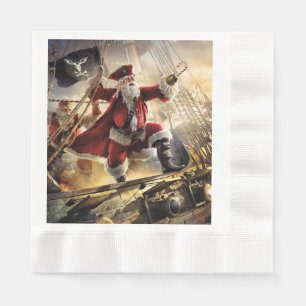 Pirate Santa Servet