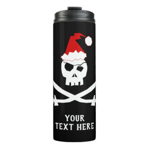 Pirate Santa Thermal Tumbler Thermosbeker