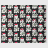 Pirate Santa Wrap Cadeaupapier (Vlak)