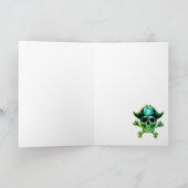 Pirate Schedel Kapitein Geest Schip Kaart (Binnen)