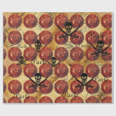 PIRATE SCHEPEN, SCHEEPVAARTUIGEN, SCHAKELAARS, TRE CADEAUPAPIER (Vlak)